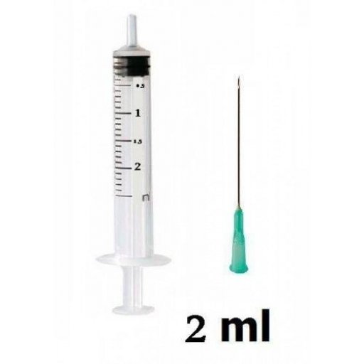 Syringe with Needle 2 mL