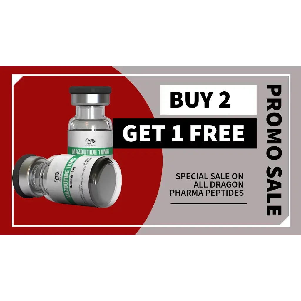 Dragon Pharma Peptides – Buy 2 Get 1 Free
