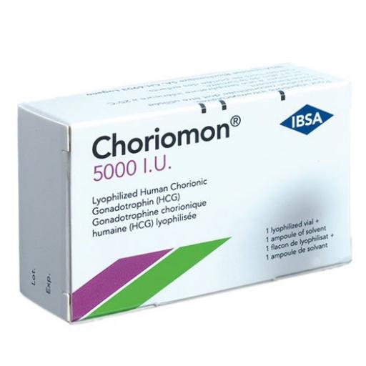Choriomon 5000 IU (Gonadotropin (HCG)) for Sale