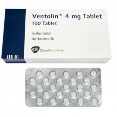 Ventolin 4 mg (Salbutamol) for Sale