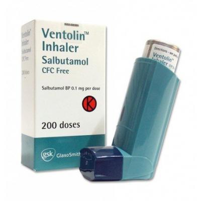 Ventolin Inhaler (Salbutamol) for Sale